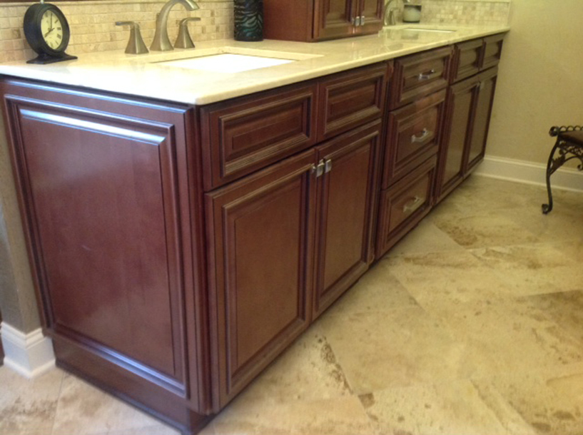 Copyright 2014 Kitchen Cabinet Discounts Walnut Creek Trina Vanity after RTA Vanity Bathroom Makeover 